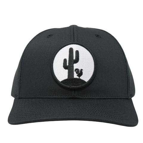 Rooster Cactus Black/ Black