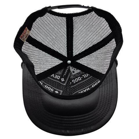 Roped Golf Hat - Black - Rooster 