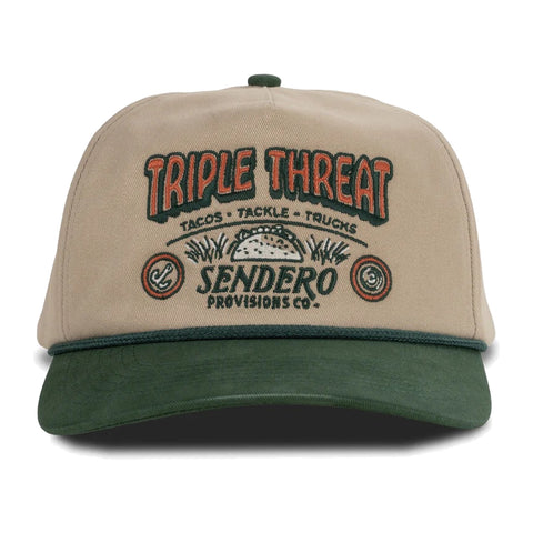 Triple Threat Hat - Tan