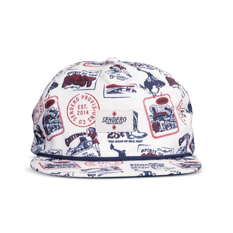 Post Card Print Hat