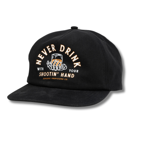 Shootin' Hand Hat - Black