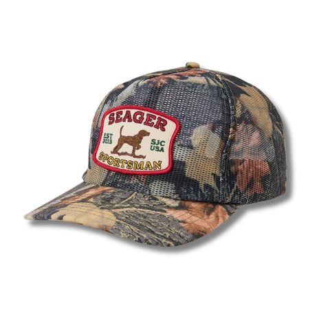 Sportsman Mesh Trucker Snapback SJC Camo