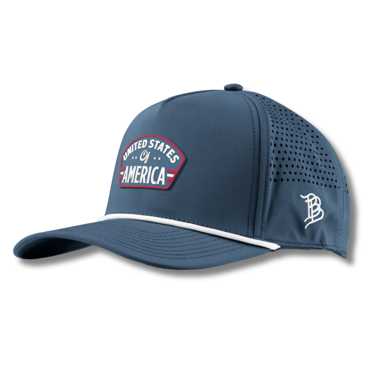 United States of America Badge Curved 5 Panel Rope – TOPIT