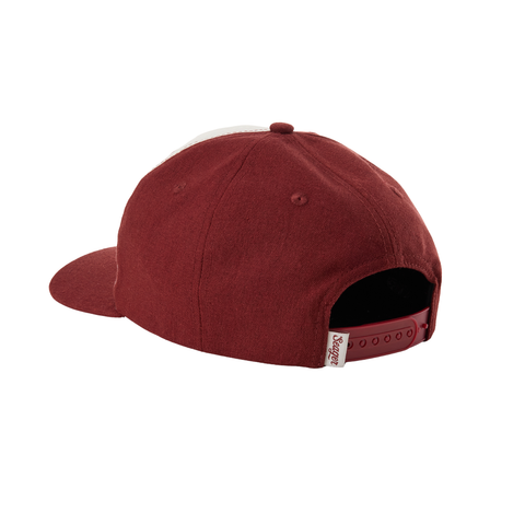 Uncle Bill Hemp Snapback Red/White