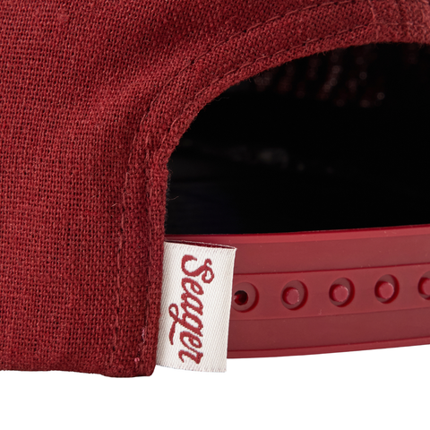Uncle Bill Hemp Snapback Red/White