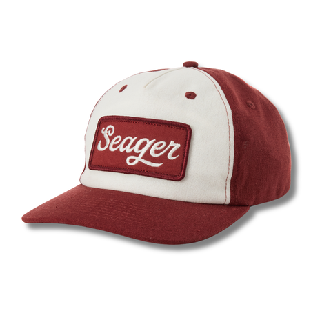 Uncle Bill Hemp Snapback Red/White