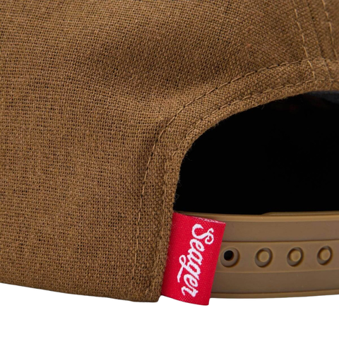 Uncle Bill Hemp Snapback Tan
