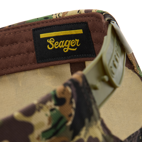 Uncle Bill Hemp Snapback Camo/Cream