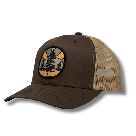 Flagstaff Pines Brown/Khaki Trucker