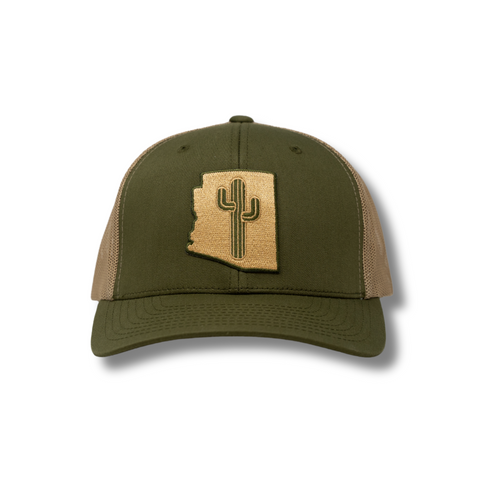 Cactus Stated Trucker Green/ Khaki