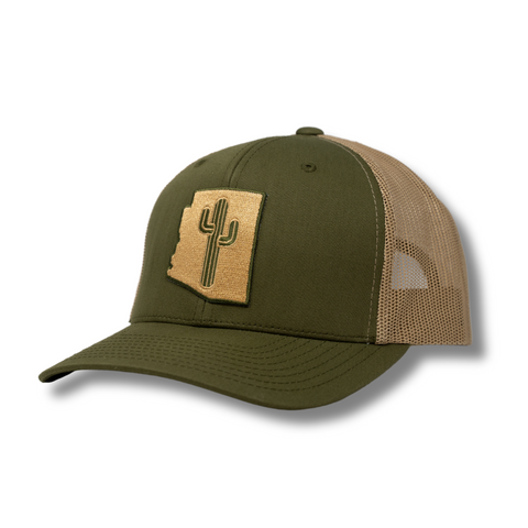 Cactus Stated Trucker Green/ Khaki