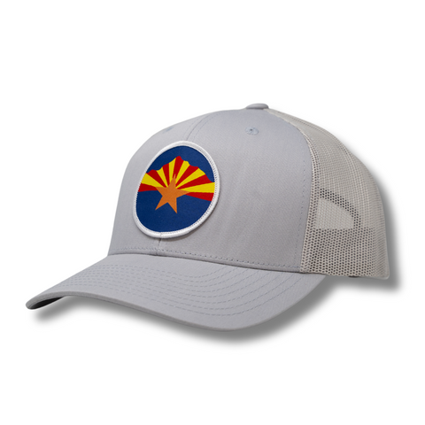 Camelback Flag Silver/Silver Trucker