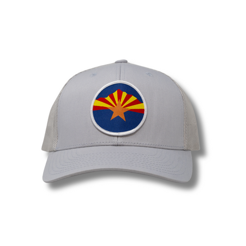 Camelback Flag Silver/Silver Trucker