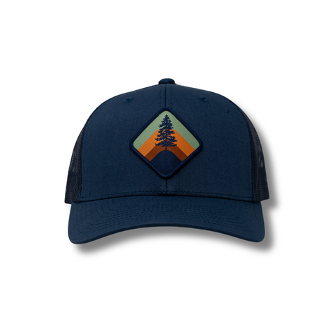 Retro Pine Navy/Navy Trucker