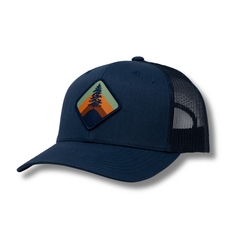 Retro Pine Navy/Navy Trucker