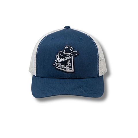 Arizona The Grand Canyon State Navy/ Silver