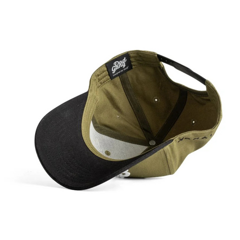 Dad Gang Hat Olive and Black