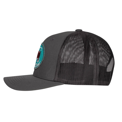 Dark Grey Original Buckle Trucker Hat