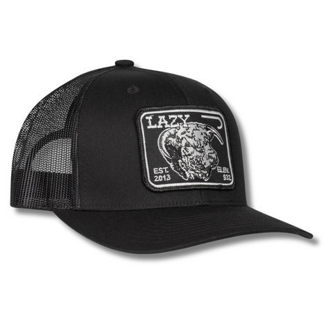 Black Elevation Trucker