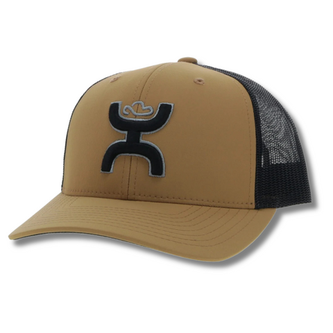 Sterling Tan Black Logo Hat