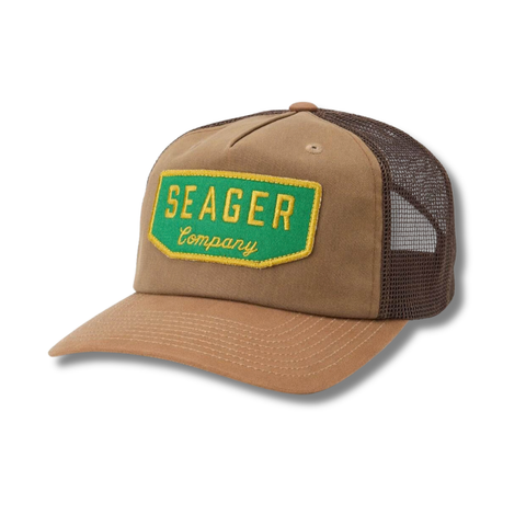 Wilson Waxed Canvas Snapback Tan