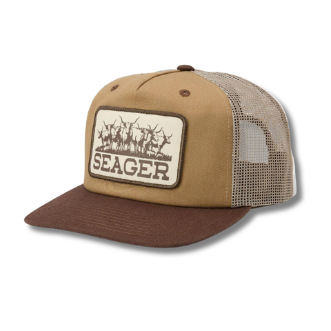 The Herd Snapback Tan/ Brown