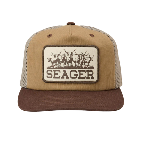 The Herd Snapback Tan/ Brown