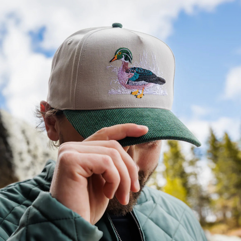 Woody Corduroy Brim Hat