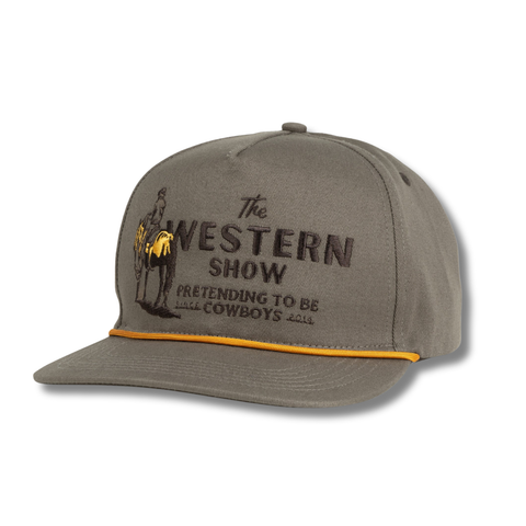 Western Show Hat - Brown