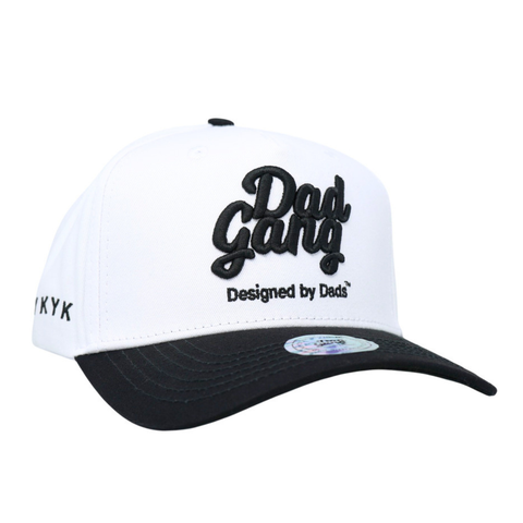 White & Black Logo Hat