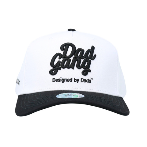 White & Black Logo Hat