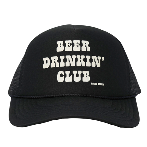 Beer Drinkin Club Trucker - Black
