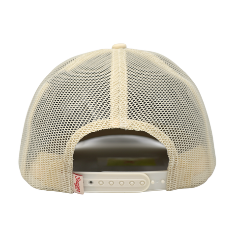 Bradley Trucker Snapback Cream – Color: Cream