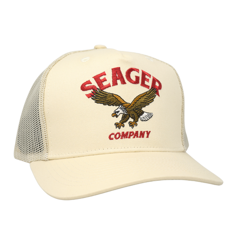 Bradley Trucker Snapback Cream – Color: Cream