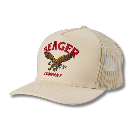 Bradley Trucker Snapback Cream
