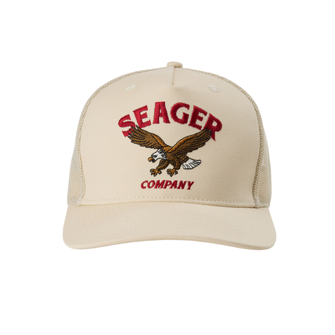 Bradley Trucker Snapback Cream