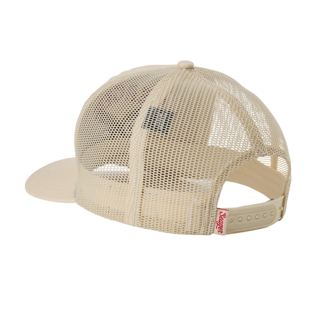 Bradley Trucker Snapback Cream