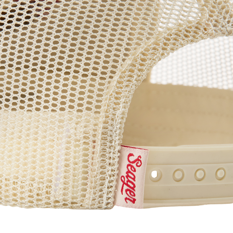 Bradley Trucker Snapback Cream
