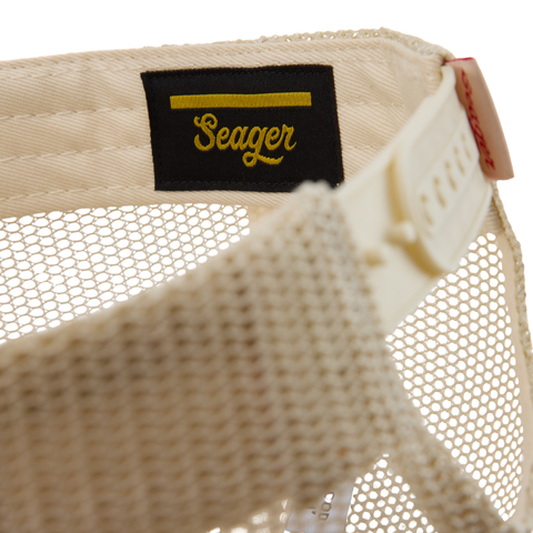 Bradley Trucker Snapback Cream