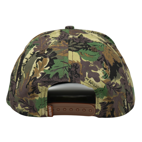 Branded Snapback – Color: Real Camo