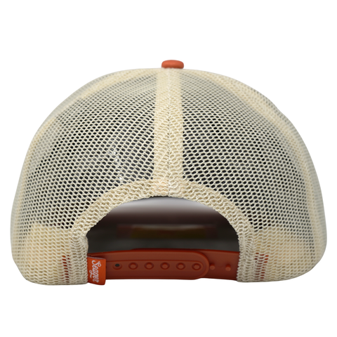 Branded Trucker Snapback – Color: Orange