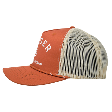 Branded Trucker Snapback – Color: Orange