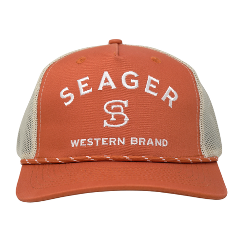 Branded Trucker Snapback – Color: Orange