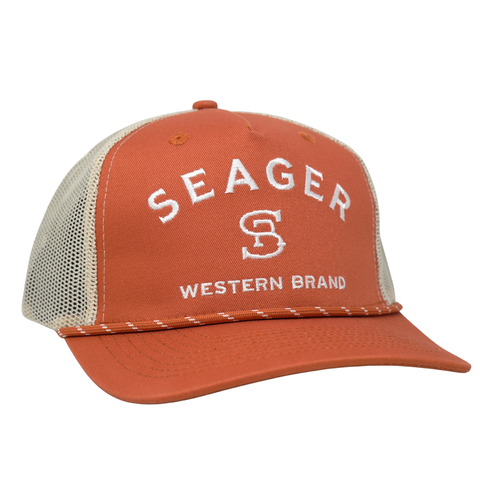 Branded Trucker Snapback – Color: Orange