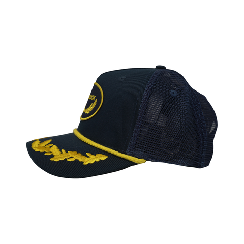 Captain Trucker Hat – Color: Navy