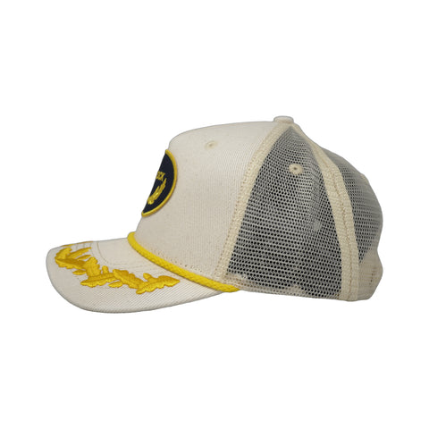 Captain Trucker Hat – Color: Bone