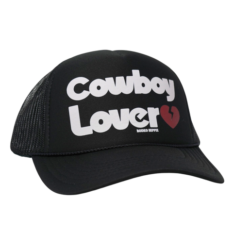 Cowboy Lover Trucker - Black