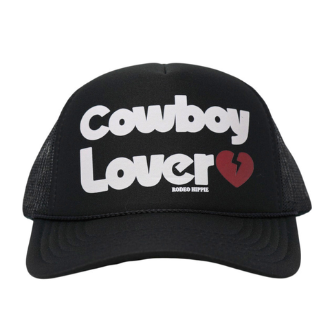 Cowboy Lover Trucker - Black