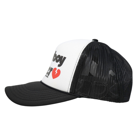 Cowboy Lover Trucker - Black/ White