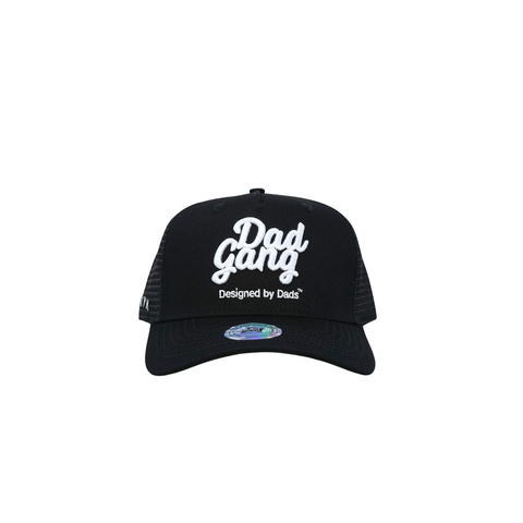 Dad Gang Trucker - Black/White